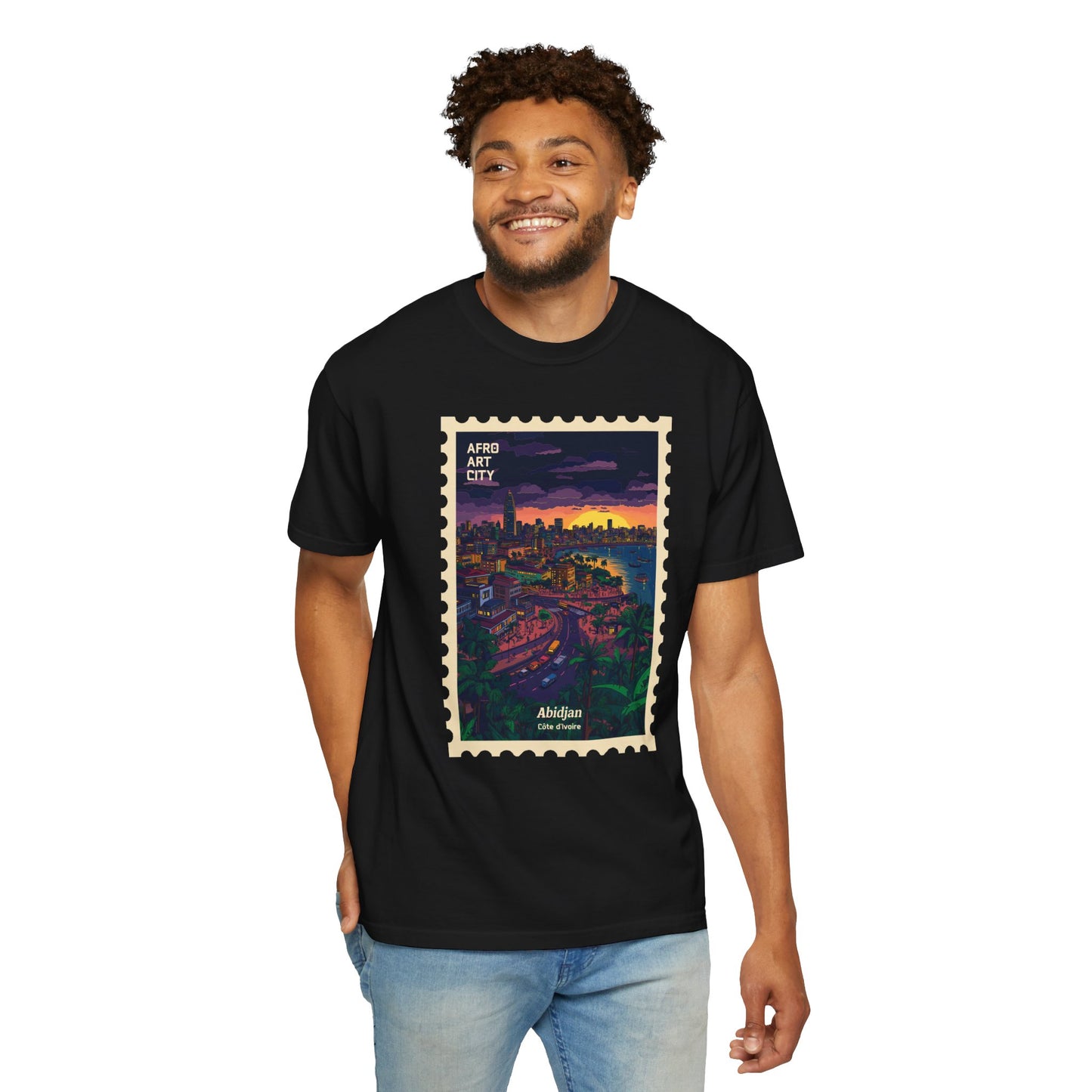Cote d'Ivoire - Abidjan | Postcards Travel T-Shirt