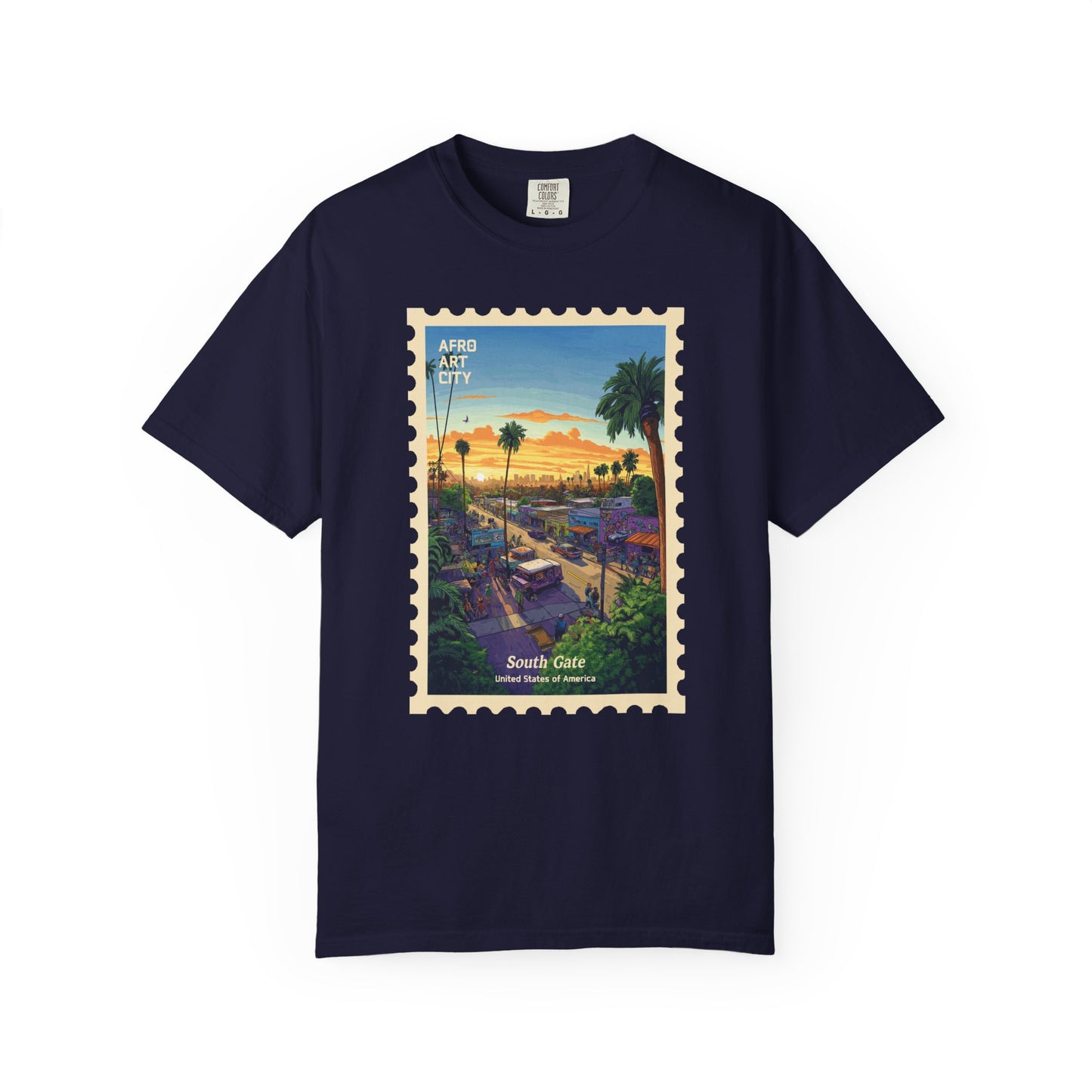 United States - California, South Gate | Postcards Travel T-Shirt