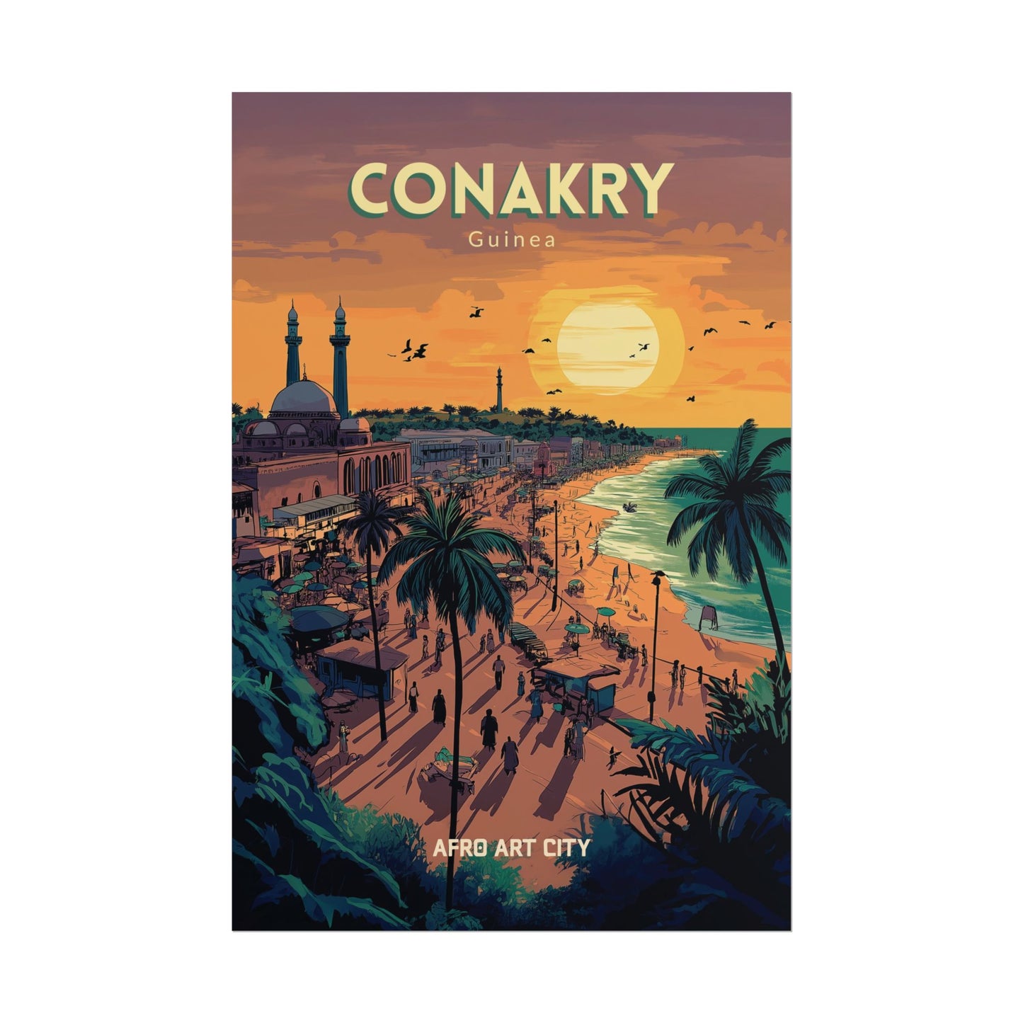 🇬🇳 Guinea - Conakry ｜ Poster