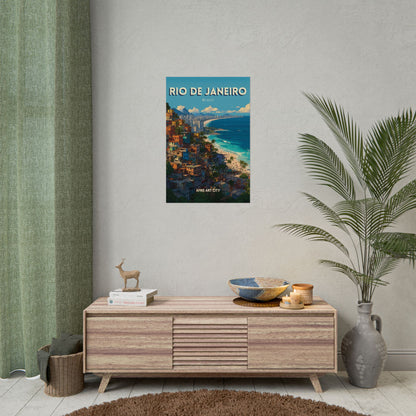 🇧🇷 BRAZIL - Rio de Janeiro ｜ Poster