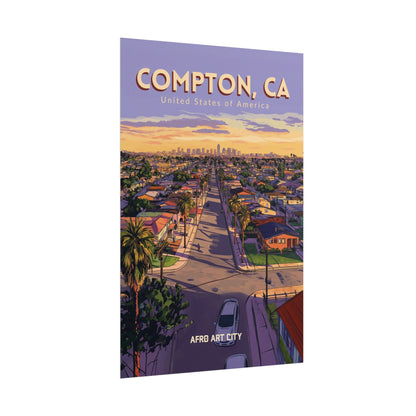 United States - California, Compton｜ Poster