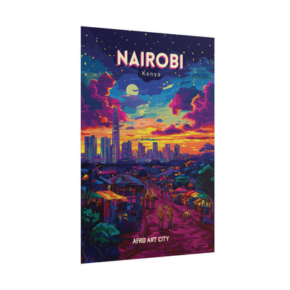 🇰🇪 Kenya - Nairobi ｜ Poster