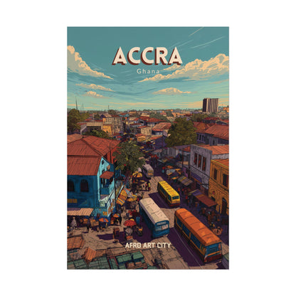 Ghana - Accra ｜ Poster
