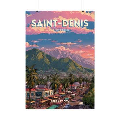 La Réunion - Saint-Denis｜Poster