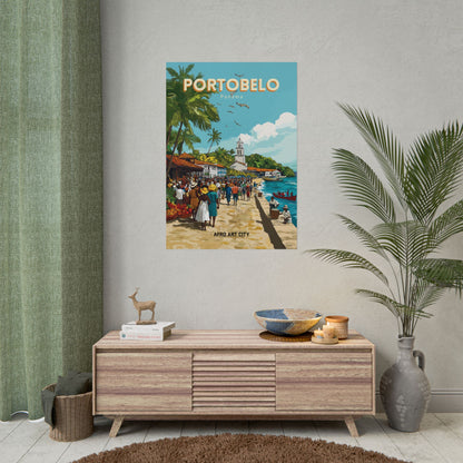 🇵🇦 Panama - Portobelo ｜ Poster