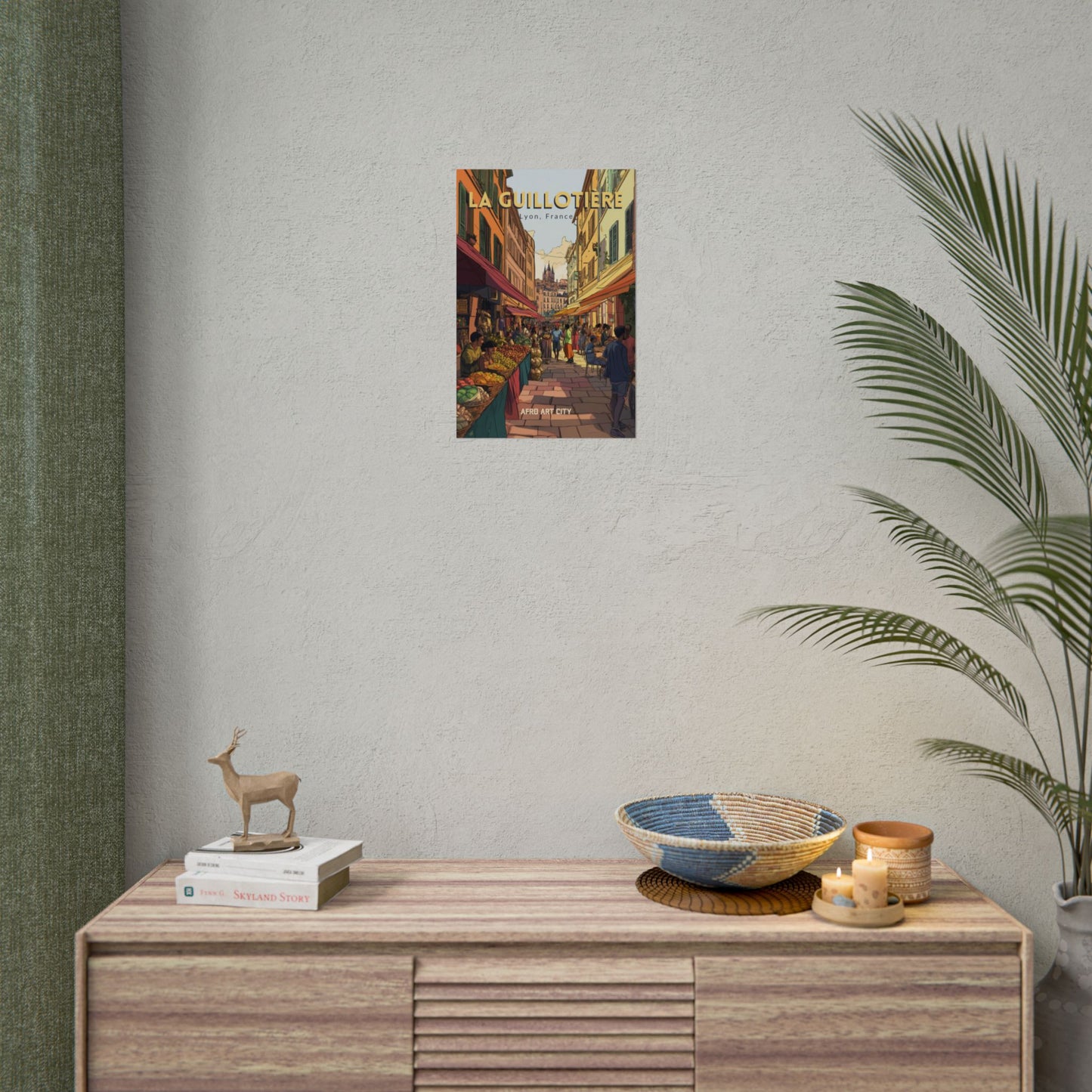 🇫🇷 France - La Guillotière, Lyon ｜ Poster