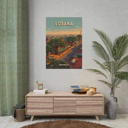 Zambia - Lusaka ｜ Poster