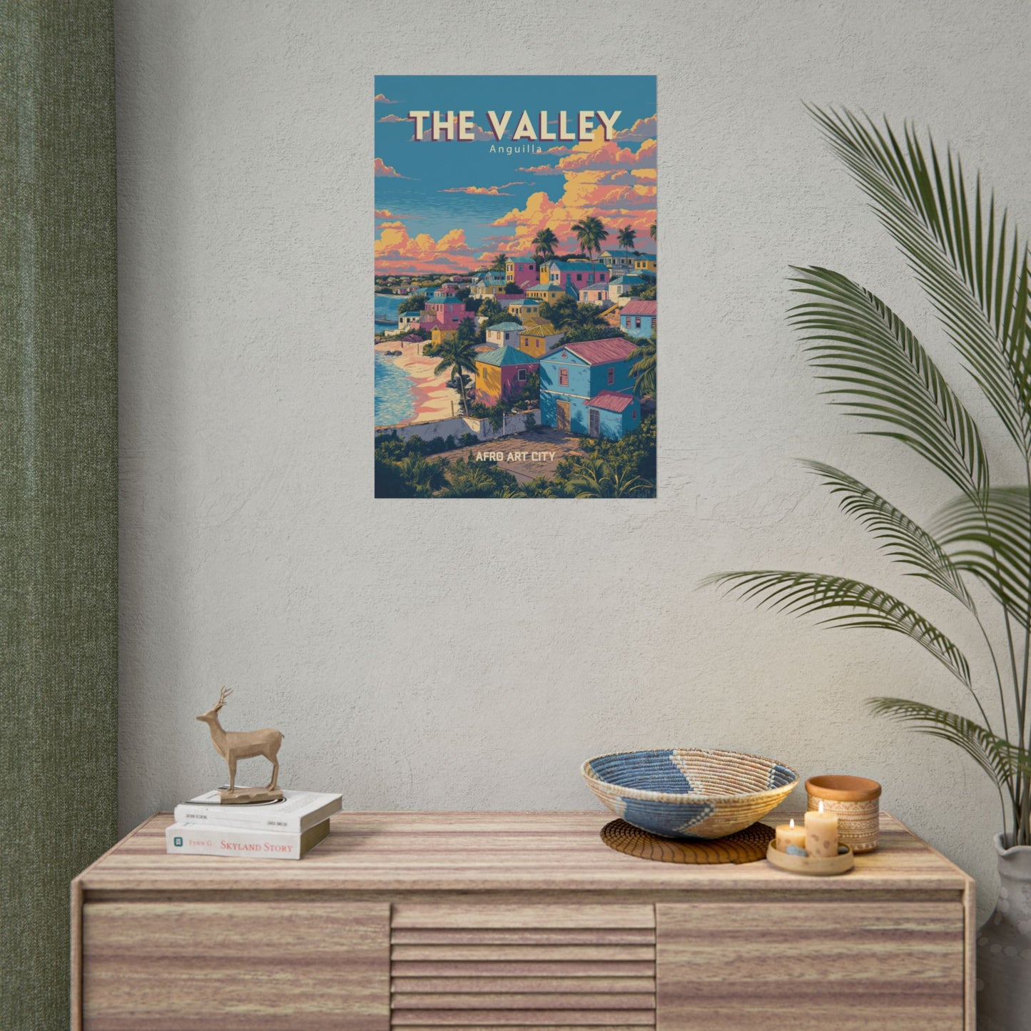 Anguilla - The Valley｜Poster