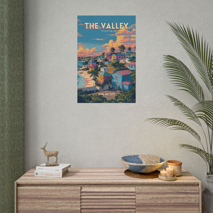 Anguilla - The Valley｜Poster