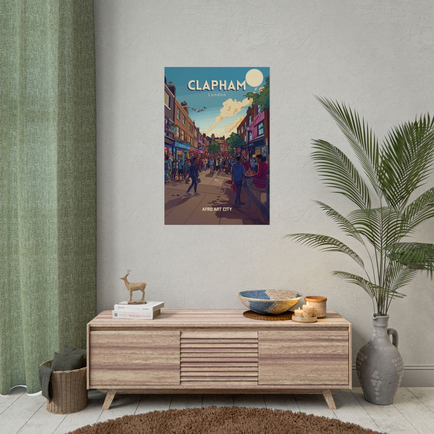 🇬🇧 United Kingdom - Clapham ｜ Poster