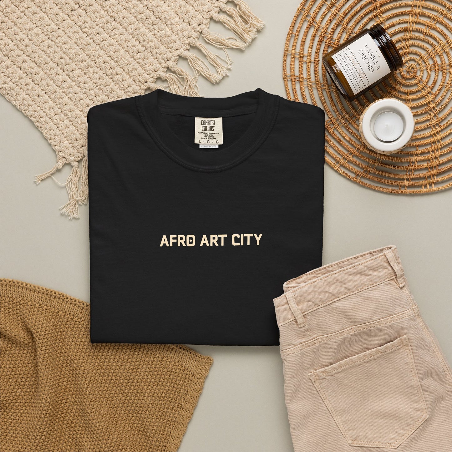 Afro Art City | Daily Letters T-Shirt