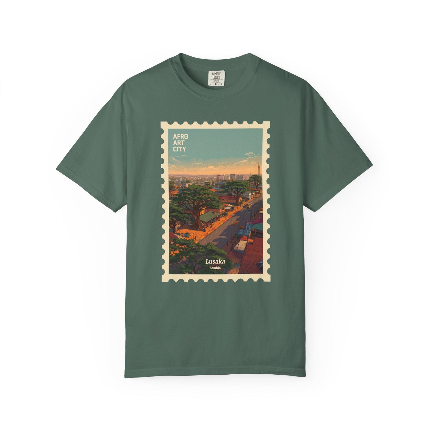 Zambia - Lusaka  |  Postcards Travel T-Shirt