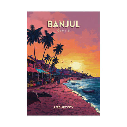 🇬🇲 Gambia - Banjul ｜ Poster