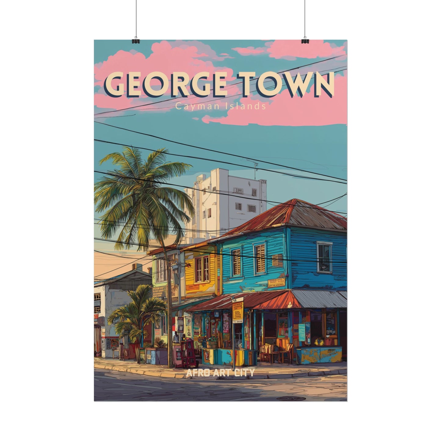 Cayman Island - George Town｜Poster