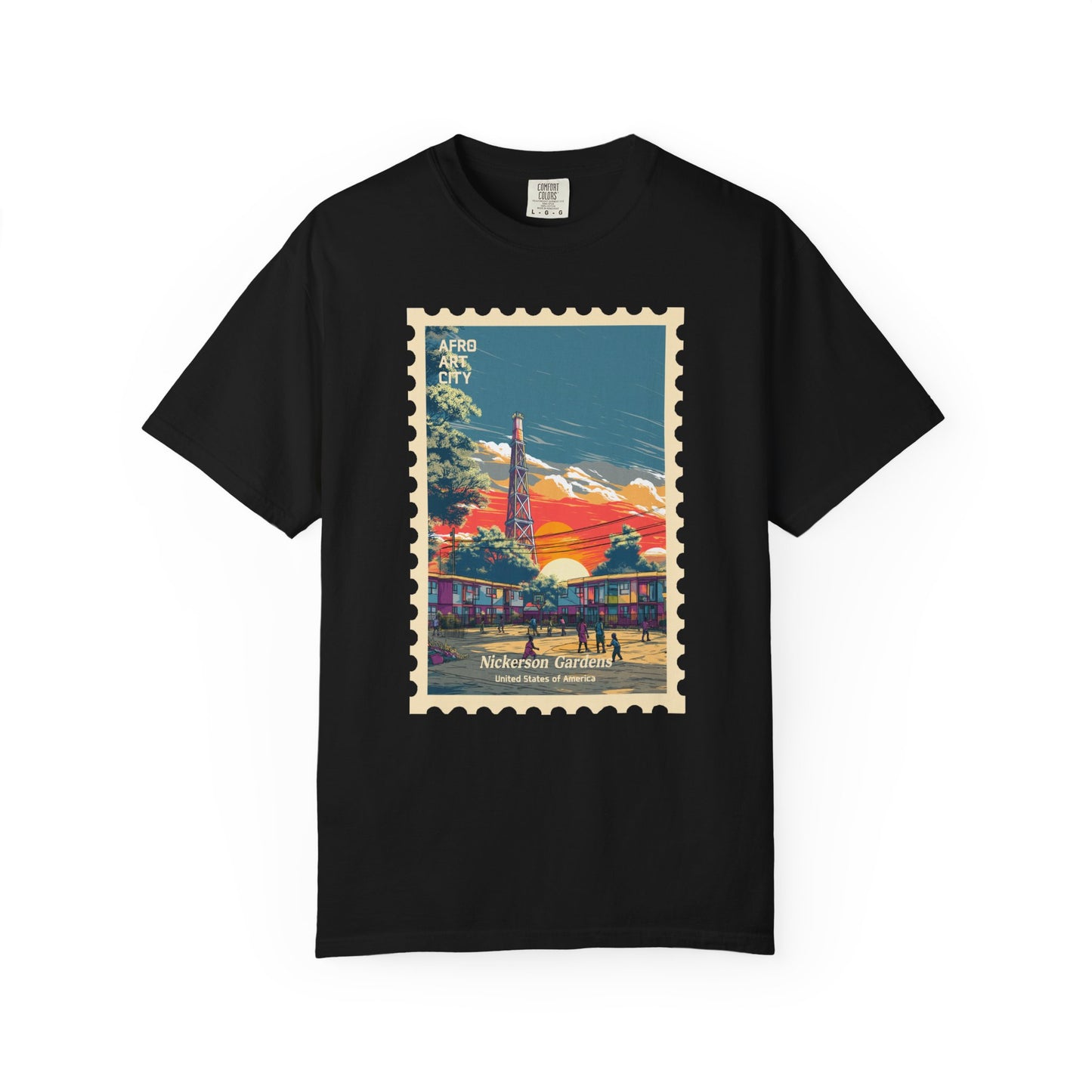 United States - California, Nickerson Gardens | Postcards Travel T-Shirt