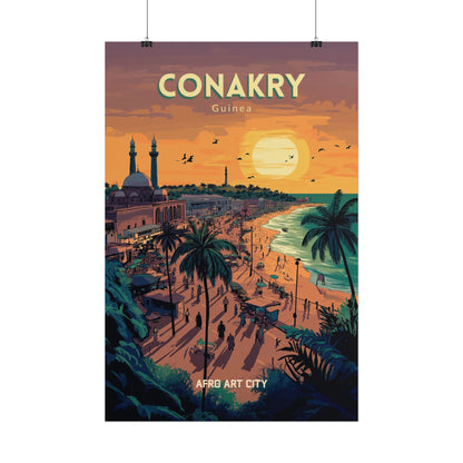 🇬🇳 Guinea - Conakry ｜ Poster