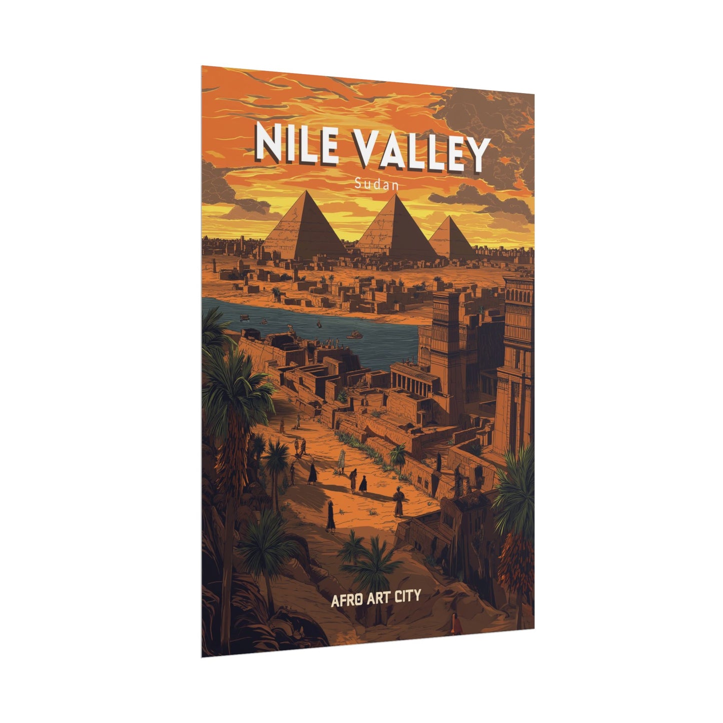 Sudan - Nile Valley ｜ Poster
