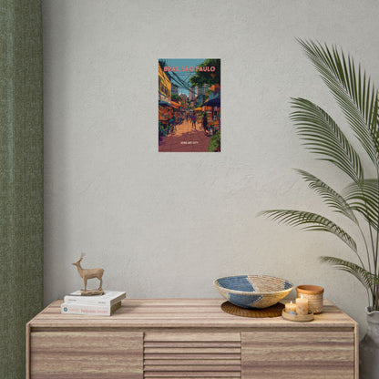🇧🇷 Brazil - Brás (São Paulo) ｜ Poster