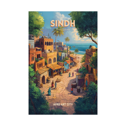 🇵🇰 Pakistan - Sindh ｜ Poster