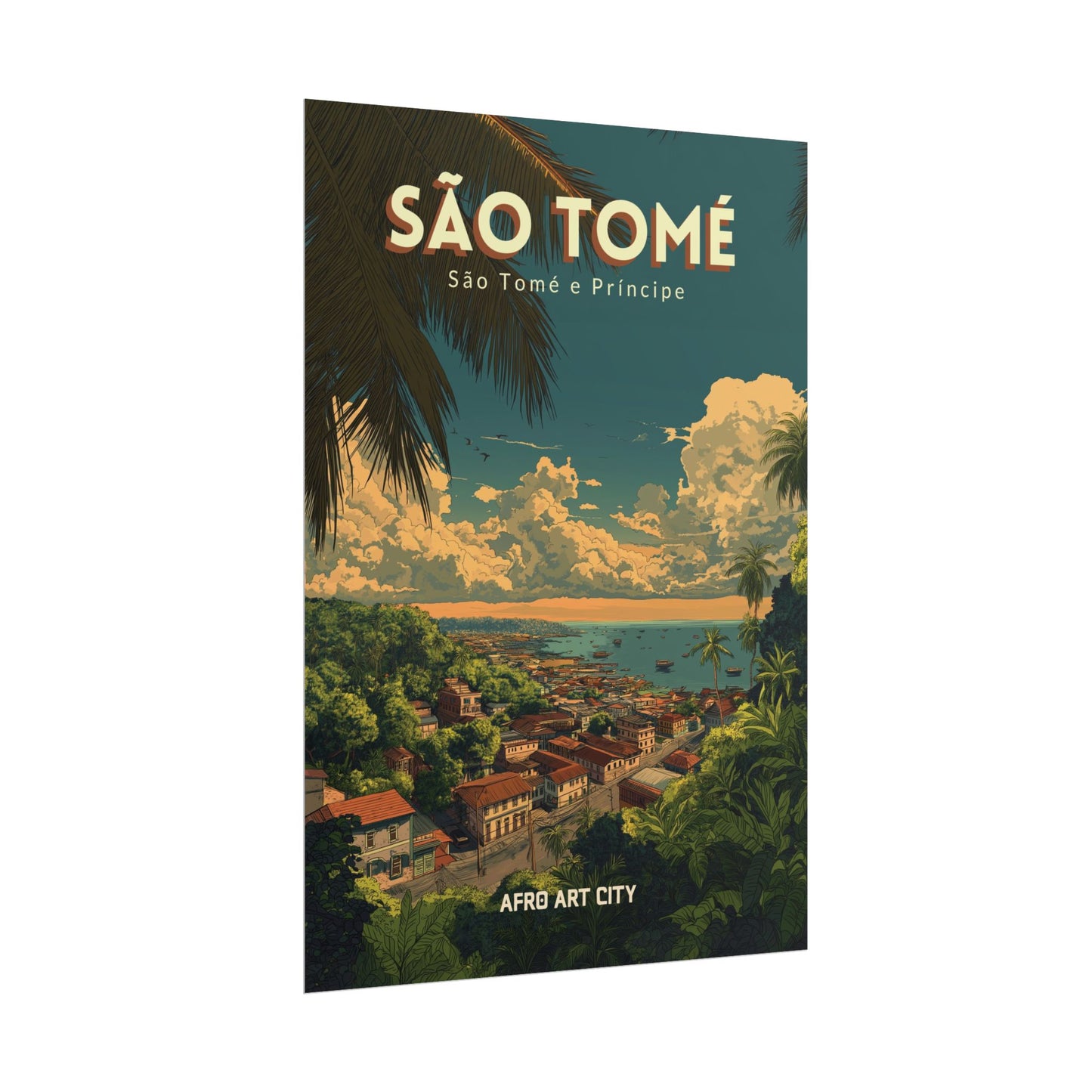 São Tomé and Príncipe - São Tomé ｜ Poster
