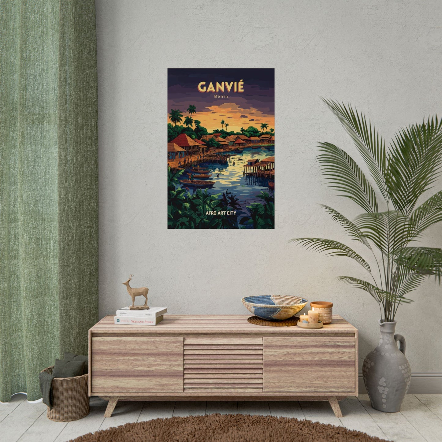 🇧🇯 Bénin - Ganvié ｜ Poster