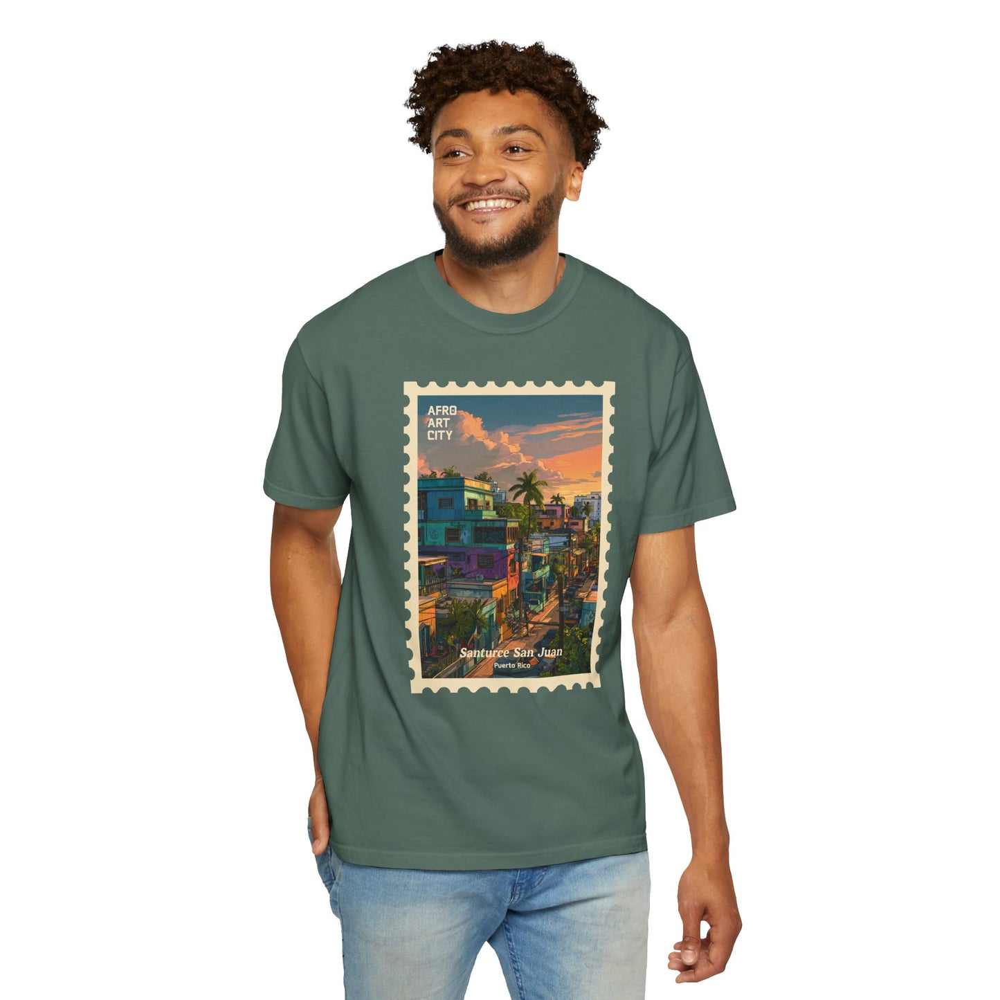 Puerto Rico - Santurce San Juan | Postcards Travel T-Shirt