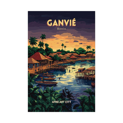 🇧🇯 Bénin - Ganvié ｜ Poster