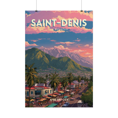 La Réunion - Saint-Denis｜Poster