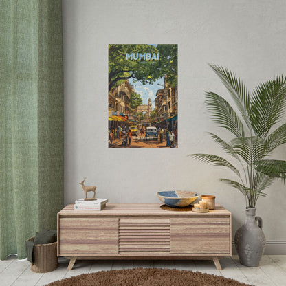 🇮🇳 India - Mumbai ｜ Poster