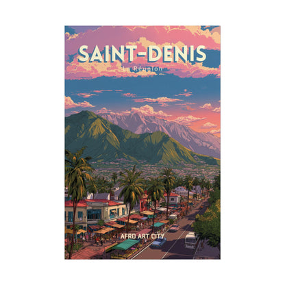 La Réunion - Saint-Denis｜Poster