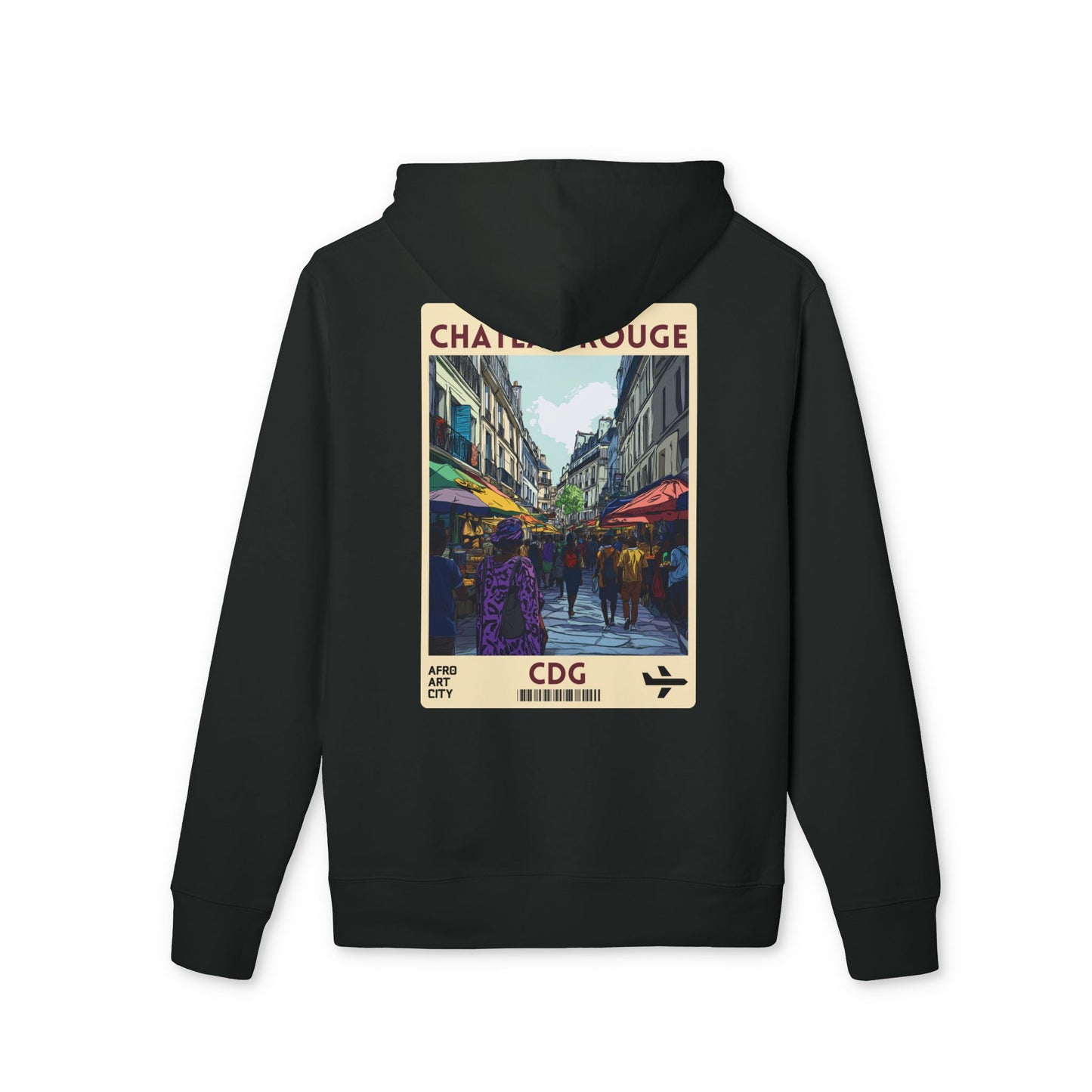 France - Paris - Château Rouge | Heritage Travel Hoodie