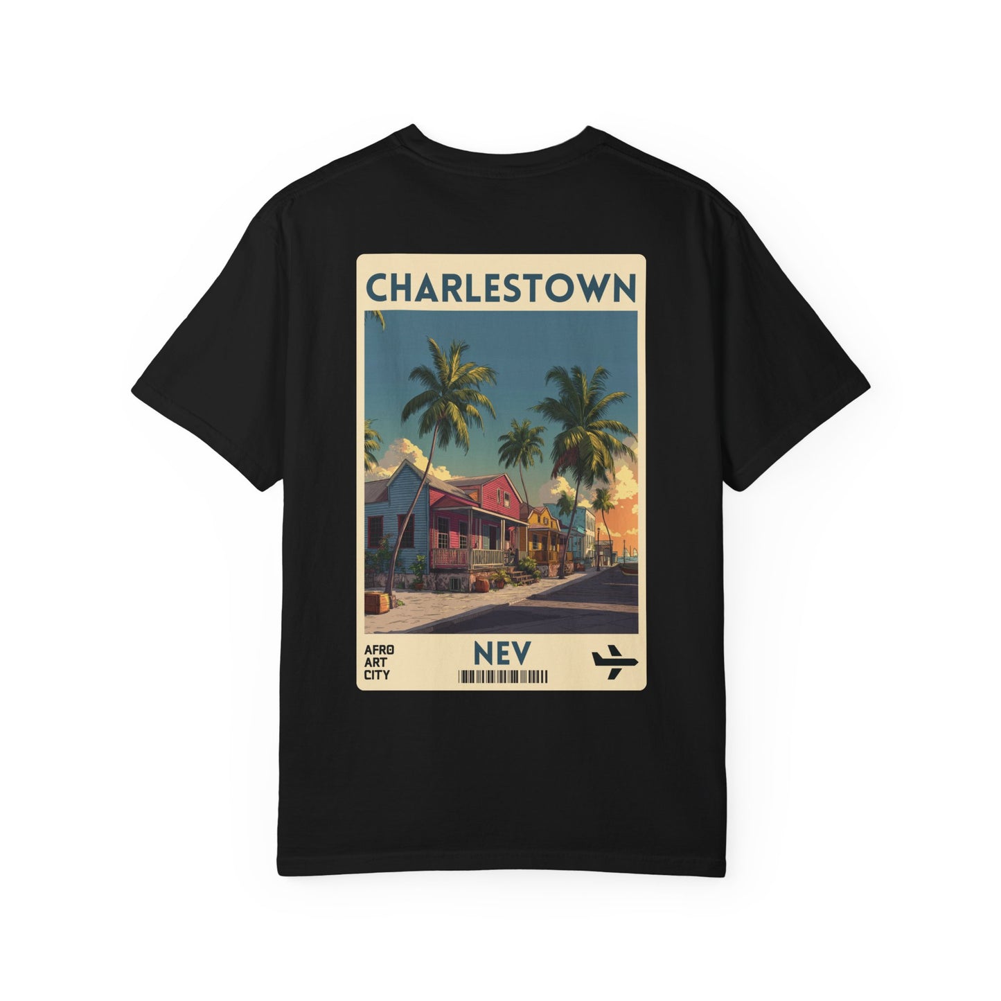 Saint Kitts and Nevis - Charlestown | Heritage Travel T-Shirt