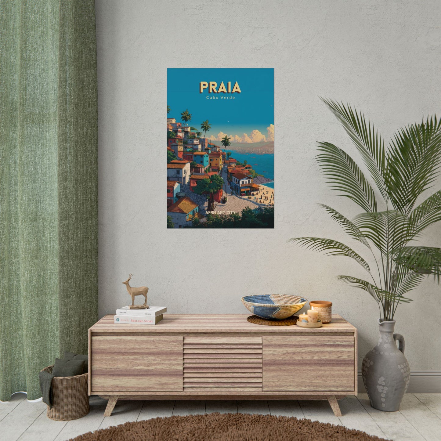 Cabo Verde - Praia ｜ Poster
