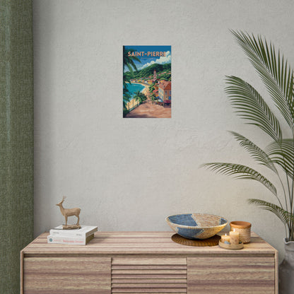 Martinique - Saint-Pierre ｜ Poster