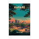 Zimbabwe - Harare ｜ Poster