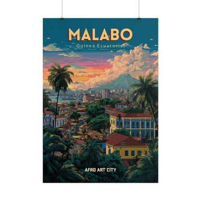 Guinea Ecuatorial - Malabo ｜ Poster
