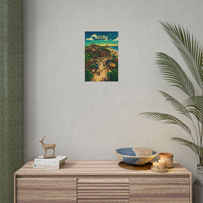 🇬🇭 Ghana - Accra ｜ Poster