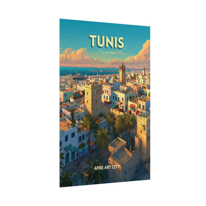 🇹🇳 Tunisia - Tunis ｜ Poster