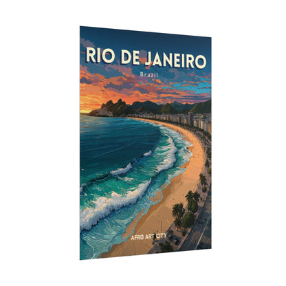 🇧🇷 BRAZIL - Rio de Janeiro ｜ Poster