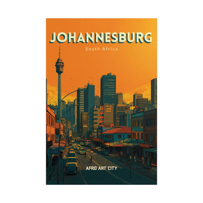 South Africa - Johannesburg ｜ Poster