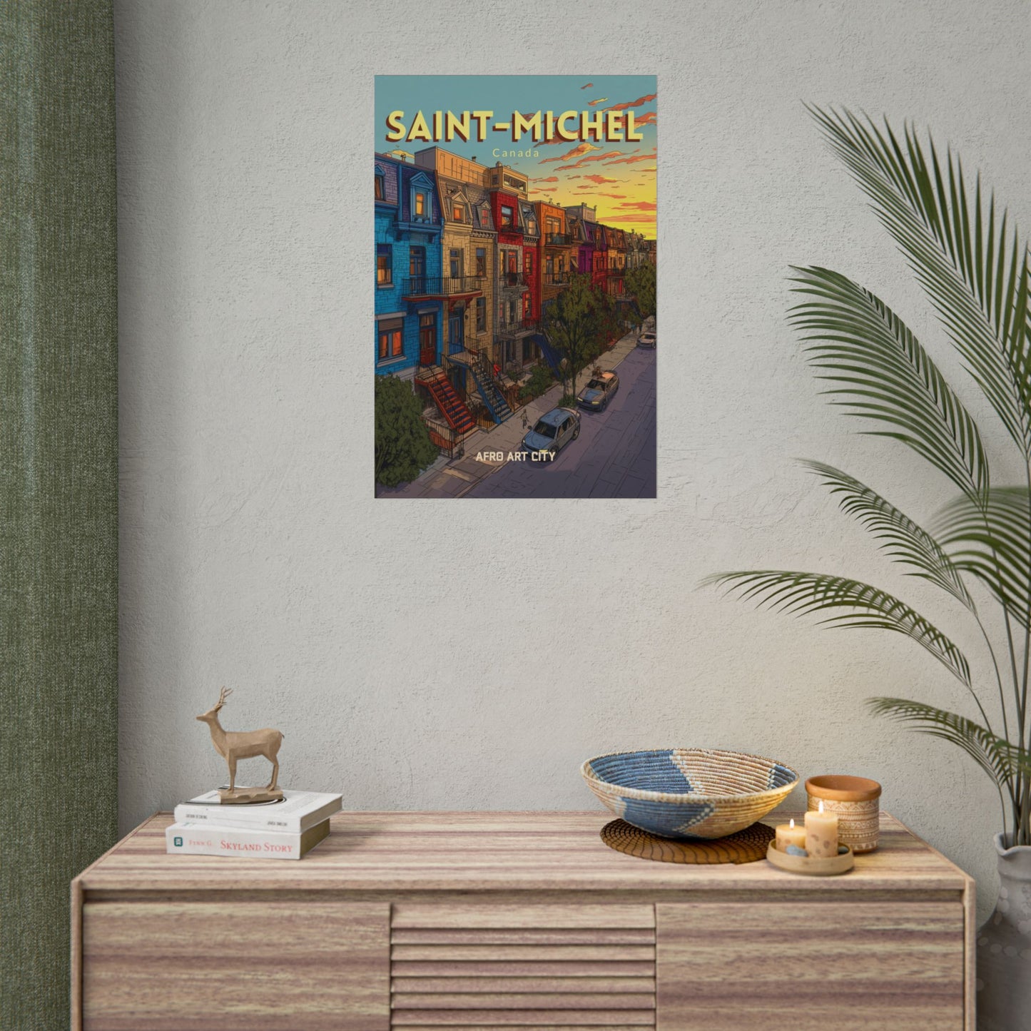 Canada - Quebec, Montreal, Saint-Michel｜Poster