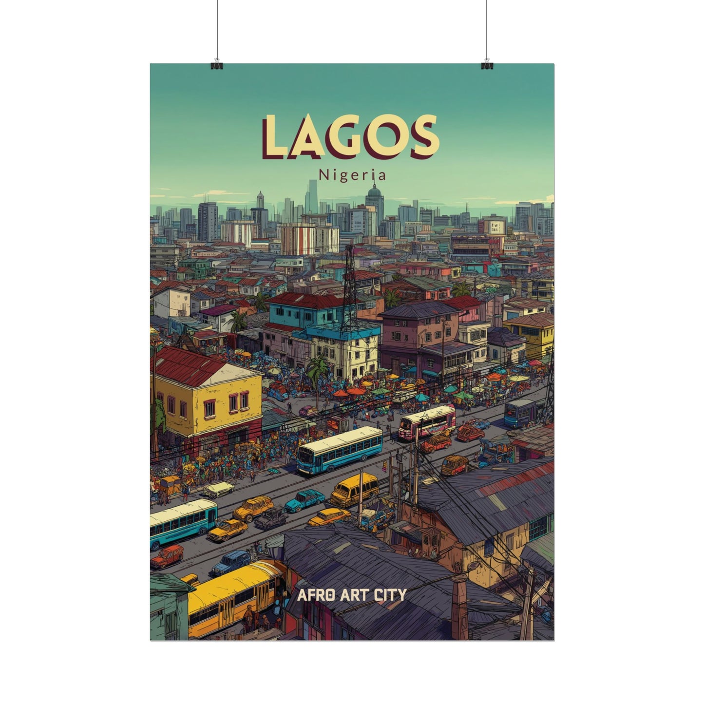 Nigeria - Lagos ｜ Poster