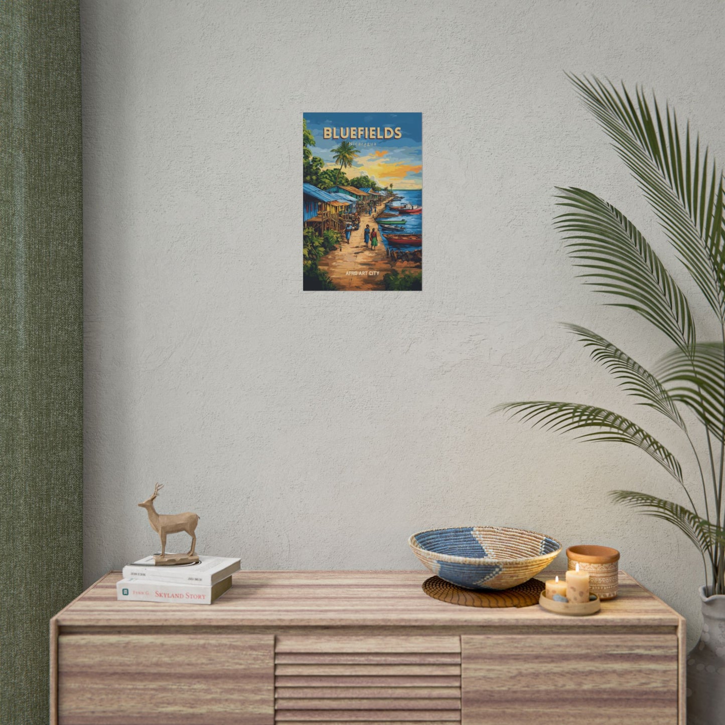 🇳🇮 Nicaragua - Bluefields ｜ Poster