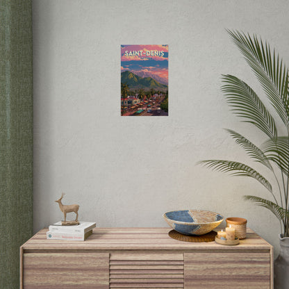 La Réunion - Saint-Denis｜Poster