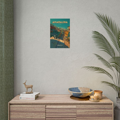 Brazil - Salvador, Amaralina｜Poster