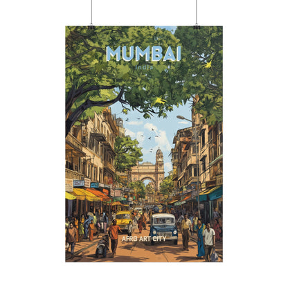 🇮🇳 India - Mumbai ｜ Poster