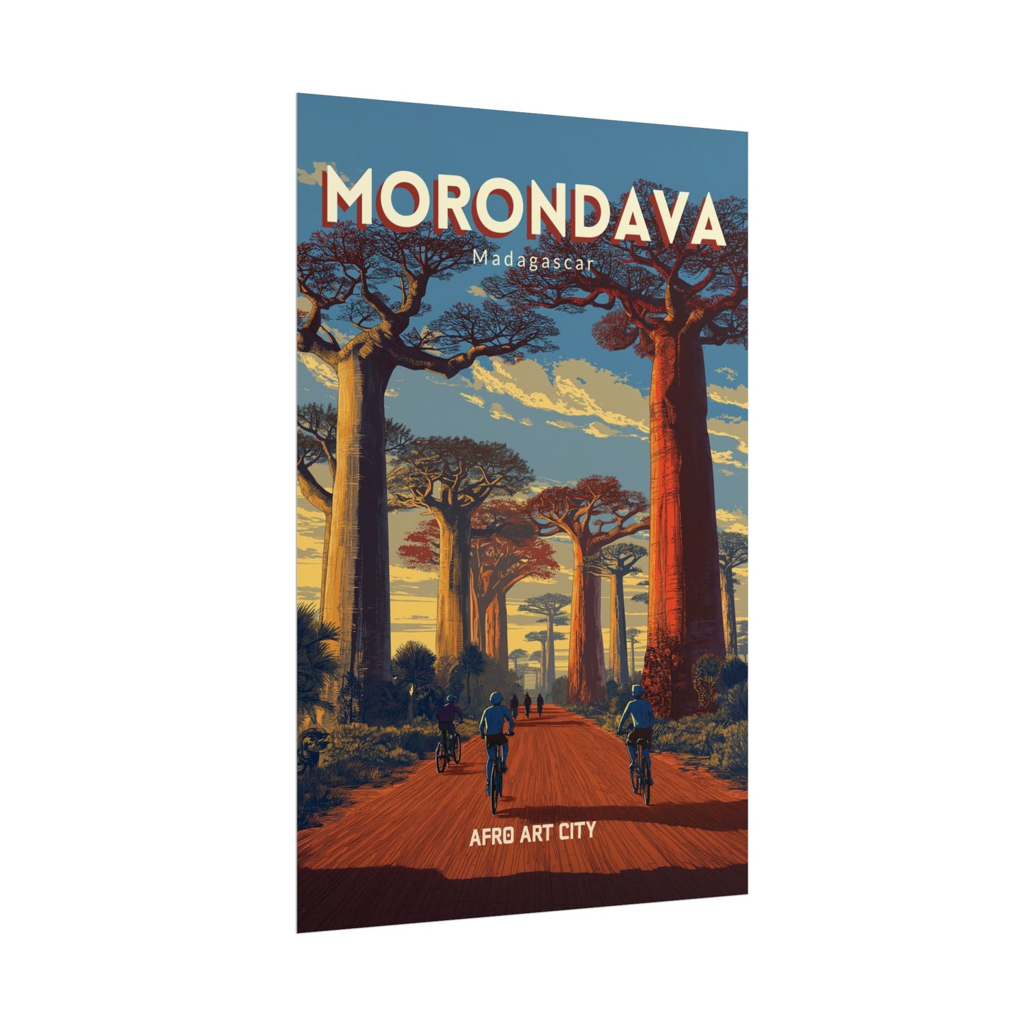 🇲🇬 Madagascar - Morondava｜Poster