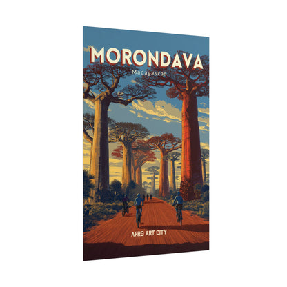 🇲🇬 Madagascar - Morondava｜Poster