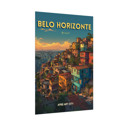 🇧🇷 BRAZIL - Belo Horizonte｜ Poster