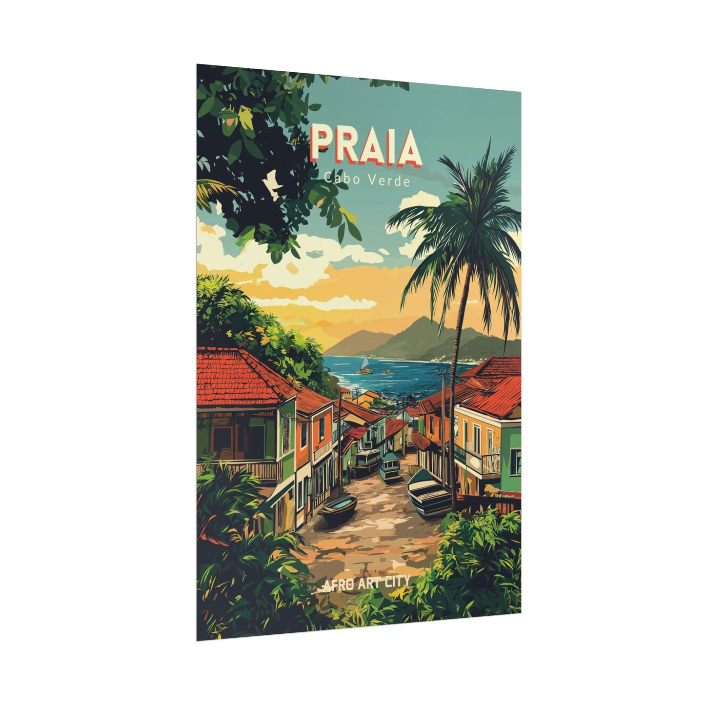 🇨🇻 Cabo Verde - Praia ｜ Poster